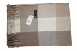 (image for) Cashmere Feel Pattern Scarf Light Brown