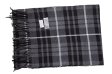 (image for) Cashmere Feel Pattern Scarf 2224 Black/Grey