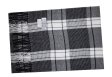 (image for) Cashmere Feel Pattern Scarf 34035 Black/Grey