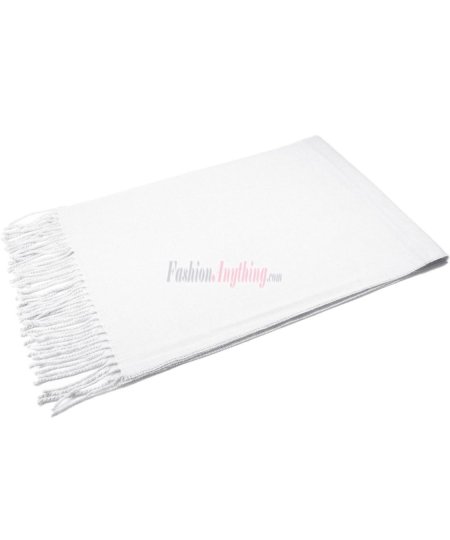 (image for) Cashmere Feel Solid Scarf White