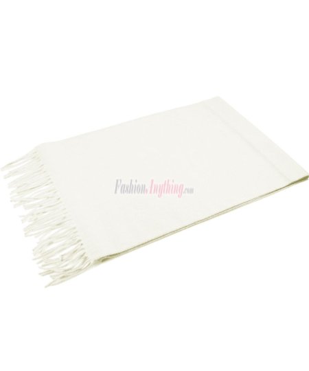 (image for) Solid Cashmere Feel Scarf Ivory