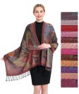 (image for) Monarch Butterflies Pashmina (12 COLORS, 1DZ)