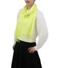 (image for) Cashmere Feel Solid Scarf Chartreuse