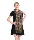 (image for) Casual Mushroom Patter Pashmina (12 Colors 1 DZ)