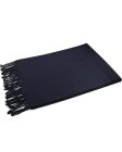 (image for) Solid Cashmere Feel Scarf Navy