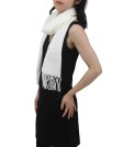 (image for) Solid Cashmere Feel Scarf Ivory