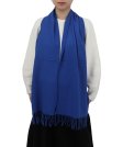 (image for) Solid Cashmere Feel Scarf Royal Blue