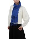 (image for) Solid Cashmere Feel Scarf Royal Blue