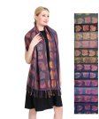 (image for) Metallic Owl Pashmina (12 COLORS, 1DZ)