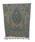 (image for) Paisley Patterned Pashmina Light Teal