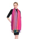 (image for) Rainbow Elephant Pattern Pashmina 1dz (12 pieces) Assorted