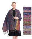 (image for) Metallic Circle Pattern Pashmina (12 colors , 1dz)