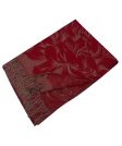 (image for) Peony Pattern Pashmina Burgundy