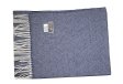 (image for) Cashmere Feel Pattern Scarf Navy