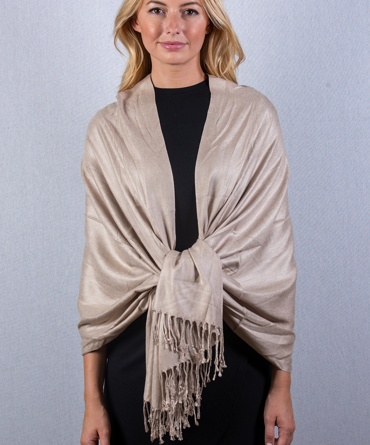 SILKY SOFT- hand store woven shawl